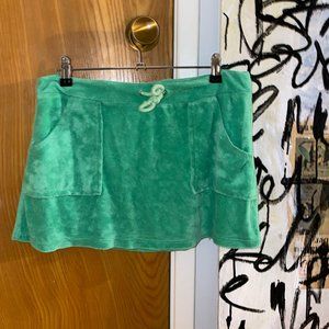 Mini Terry Cloth Skirt